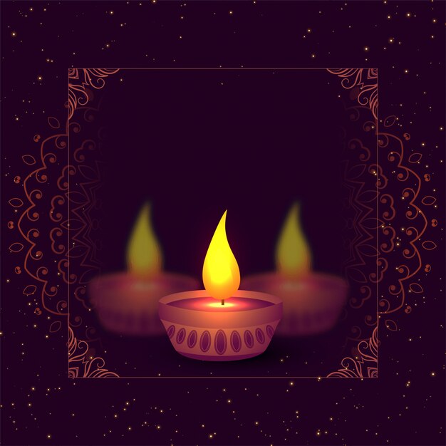 Deepwali дия фон