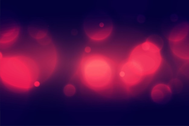 Defocused red blurred light effect bokeh background