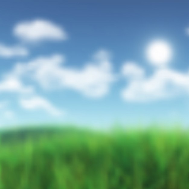 デフォーカス日当たりの良い風景
