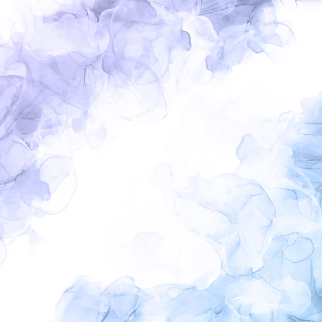 Free vector delicate hand painted pastel coloured alcohol ink background