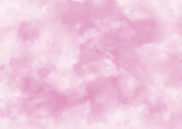 Нежный розовый акварельный фон