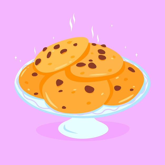 Free vector delicious comfort food concept