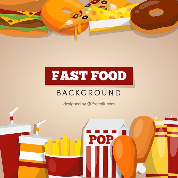 Delicious food background