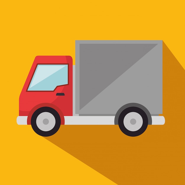delivery truck service icon