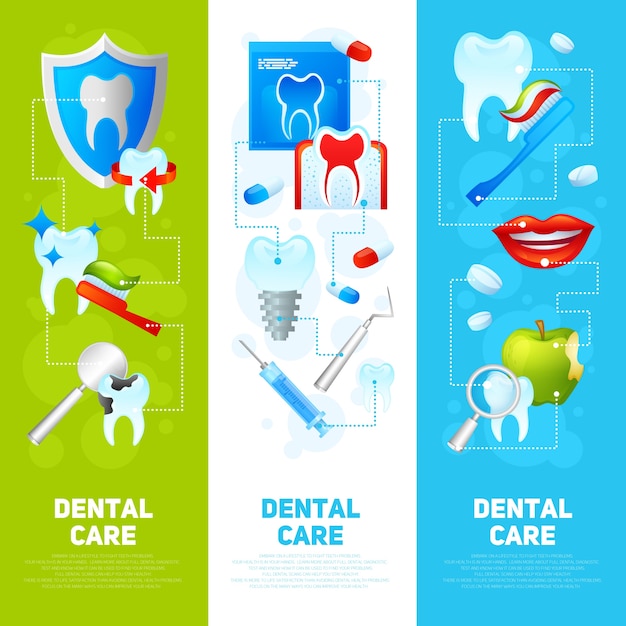 Dental banner set