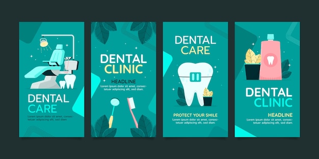 Dental clinic template design