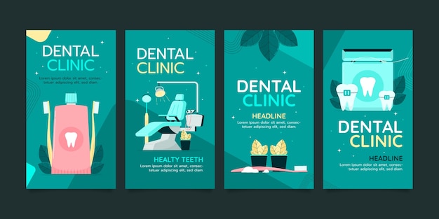 Dental clinic template design