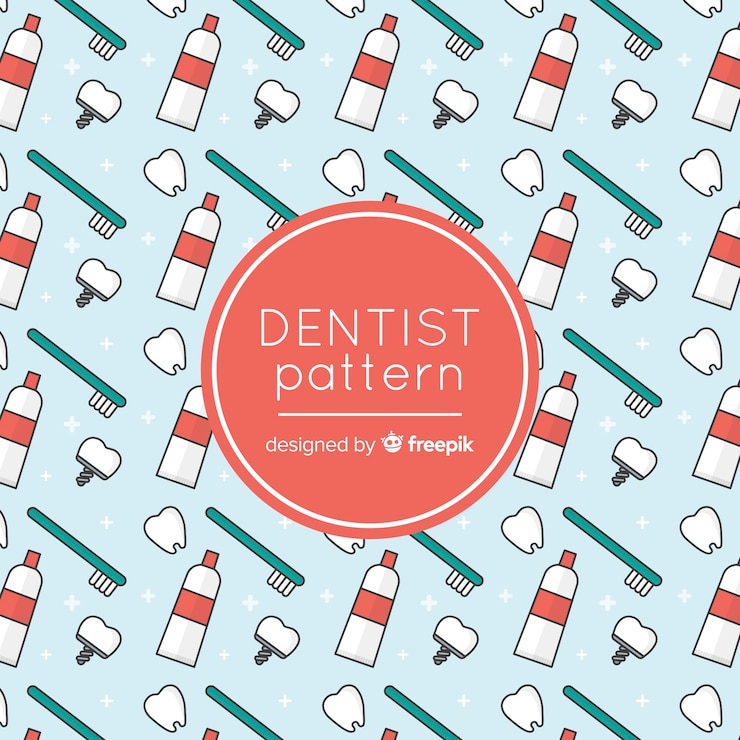 Free Vector dentist pattern