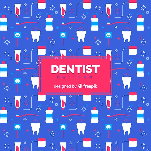 Free vector dentist pattern