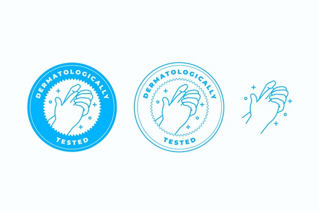 dermatologically tested concept