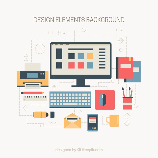 Design elements background