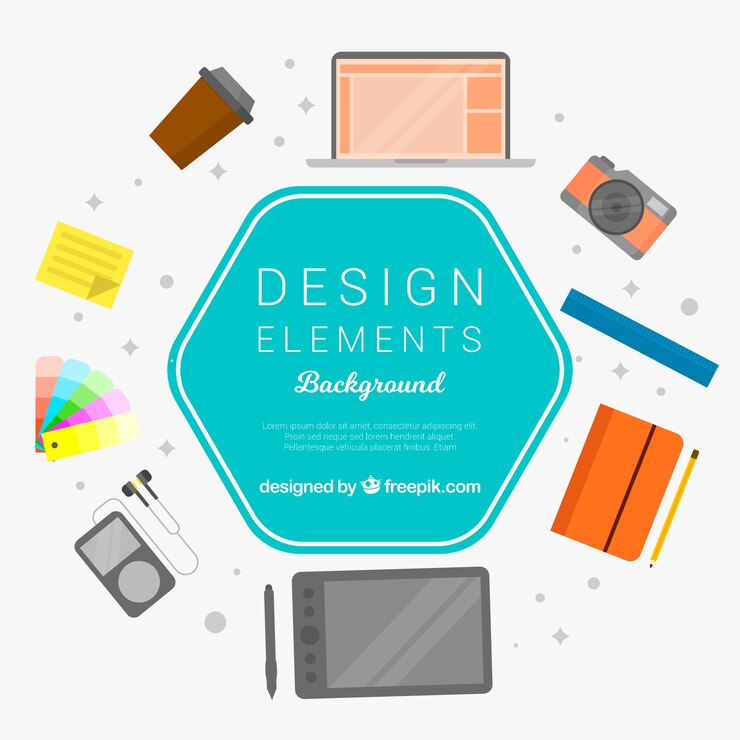 Free Vector design elements background