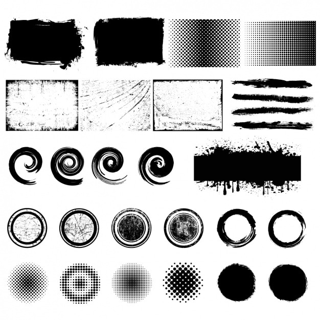 Free vector design elements collection