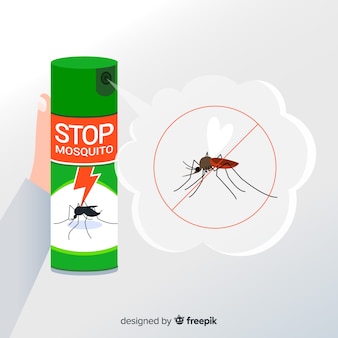 Design of hand holding mosquito spray
