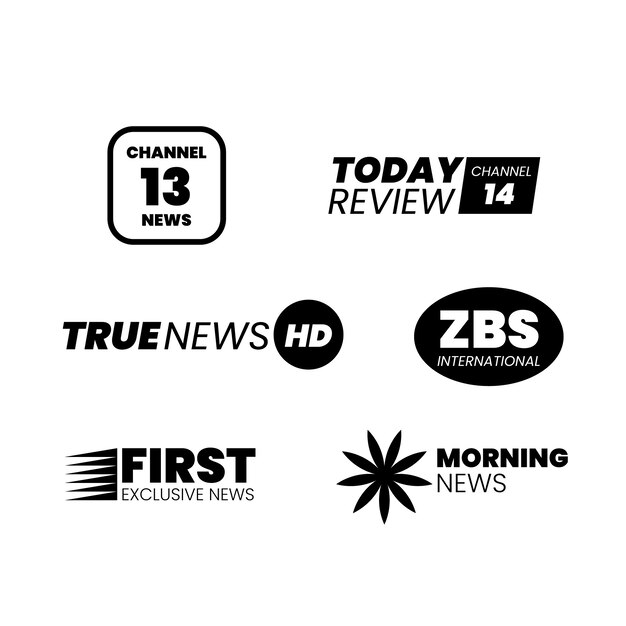 Design of news logo