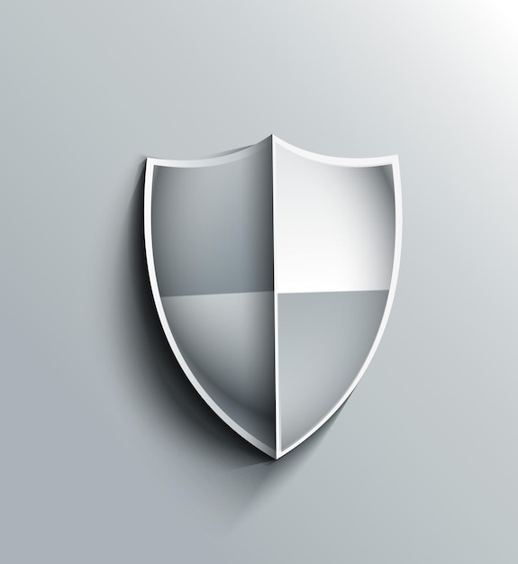 Free vector design of shield icon vector illustration