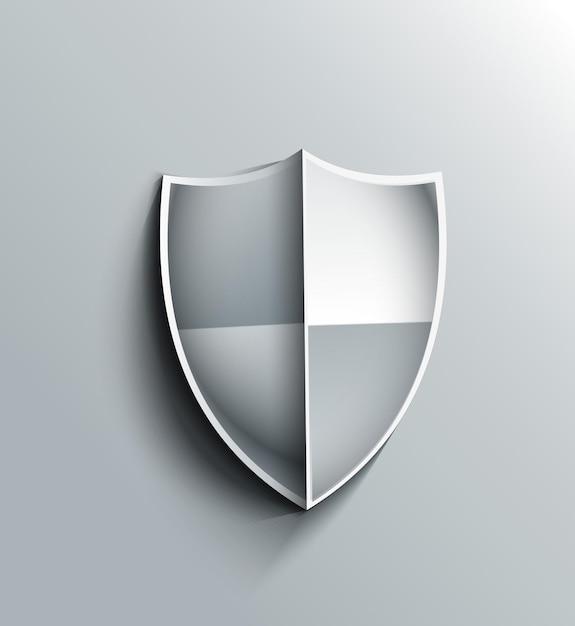 Design of shield icon vector illustration