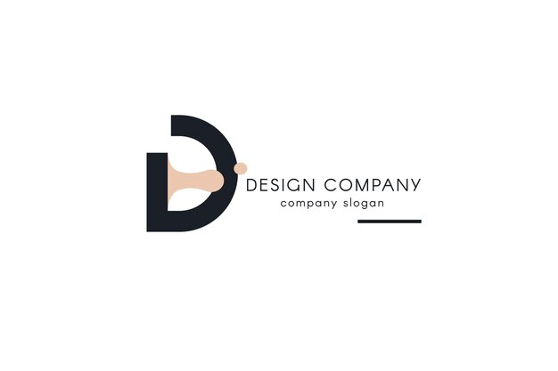 Design studio logotype template