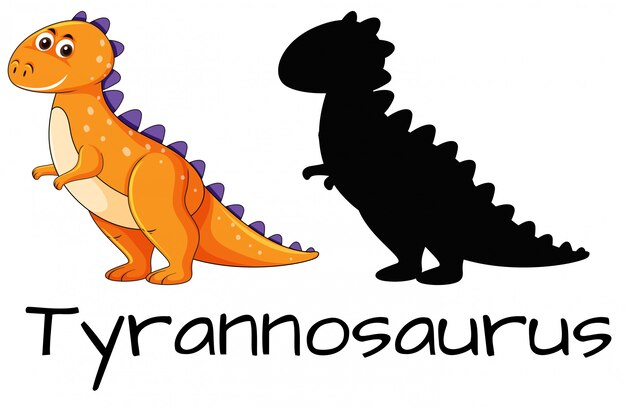 チラノサウルス恐竜の設計