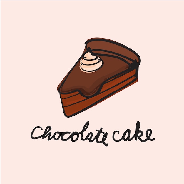 dessert chocolate cake 