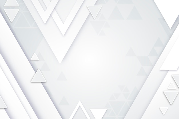 Free vector detailed abstract white background