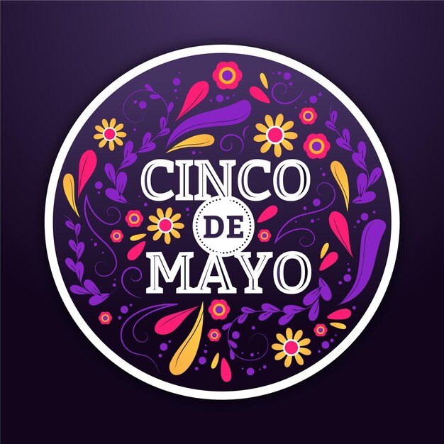 Detailed cinco de mayo illustration