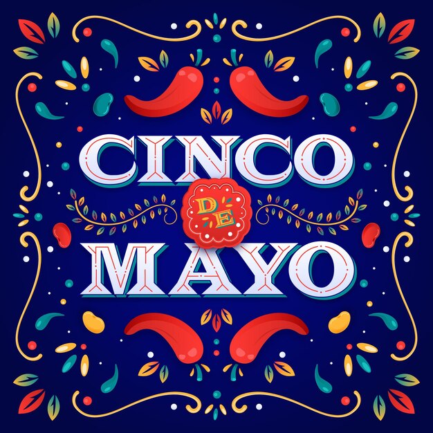 자세한 cinco de mayo 그림