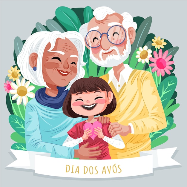 Подробная иллюстрация dia dos avos