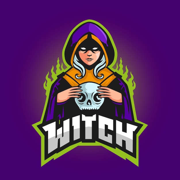 Detailed esports gaming logo template