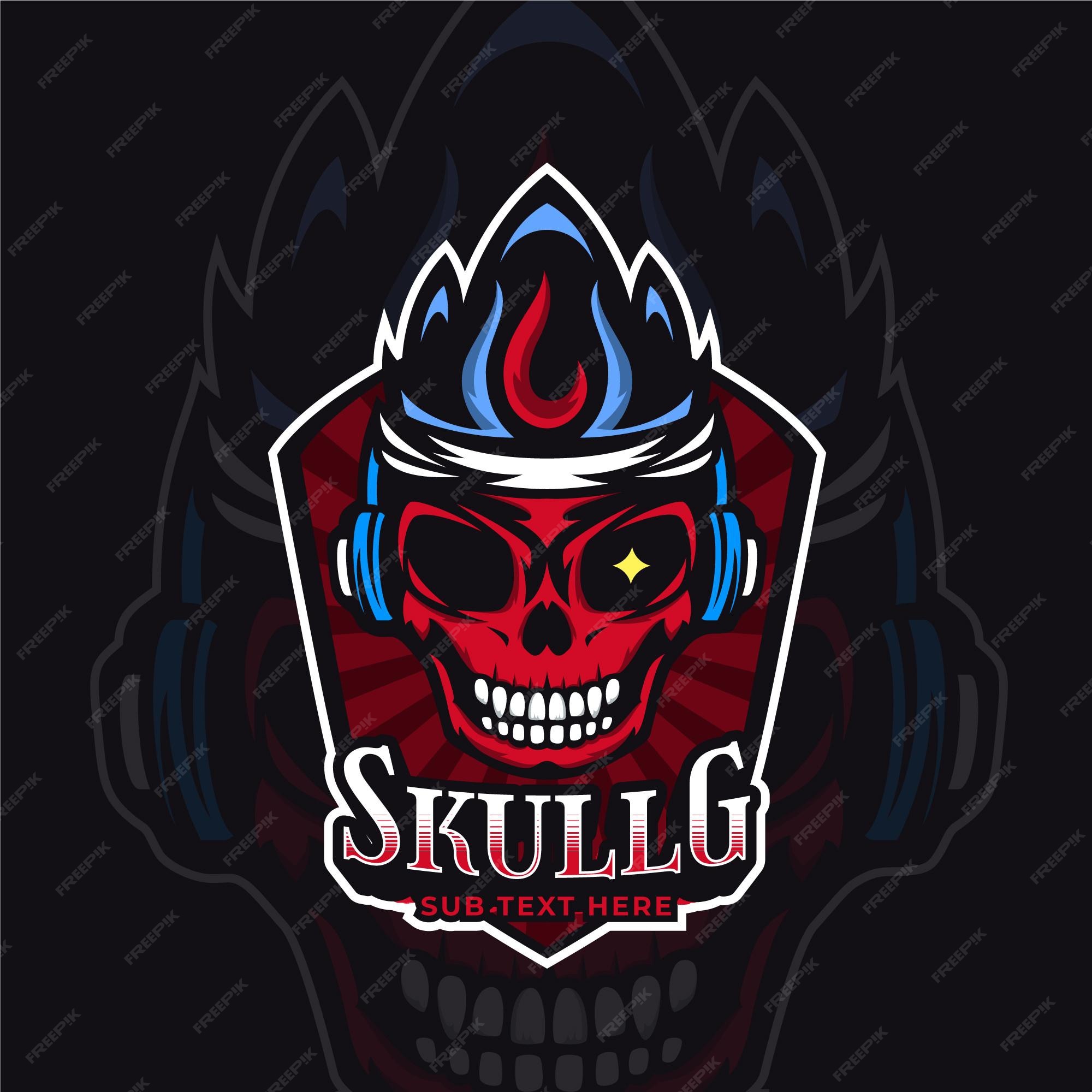 Skull gaming logo Vectors & Illustrations for Free Download | Freepik