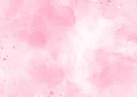Бесплатное векторное изображение Подробная ручная роспись розового акварельного фона