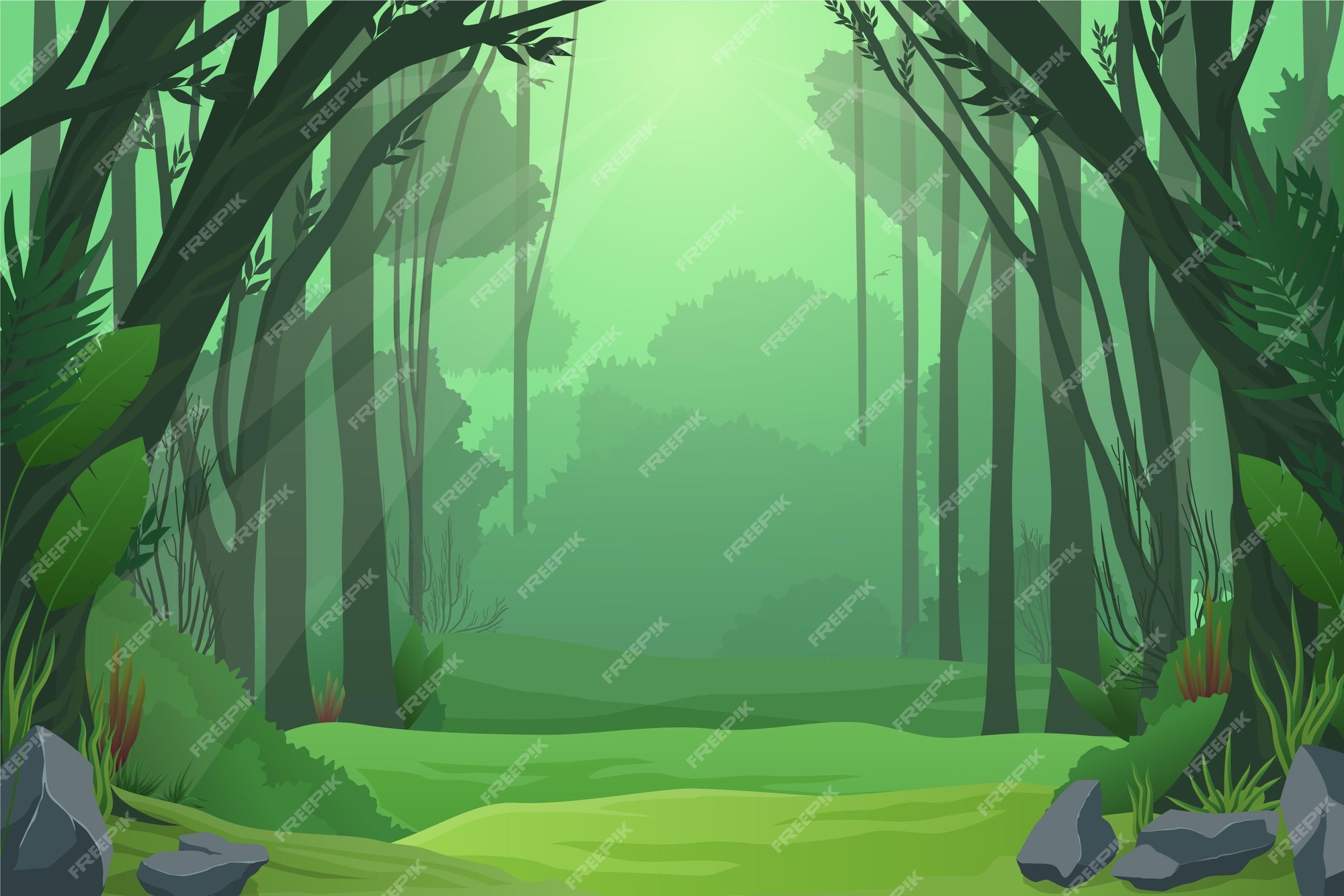 Forest Background Images - Free Download on Freepik