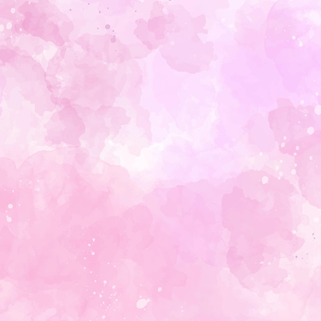 Free vector detailed pink watercolour texture background