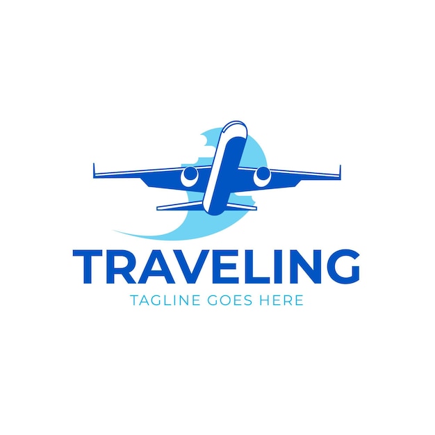 Detailed travel logo