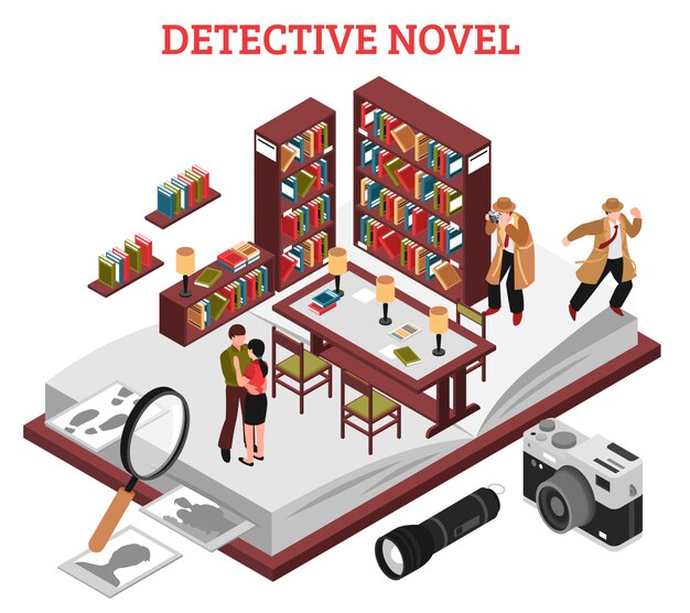 Detective Novel Design Concept
