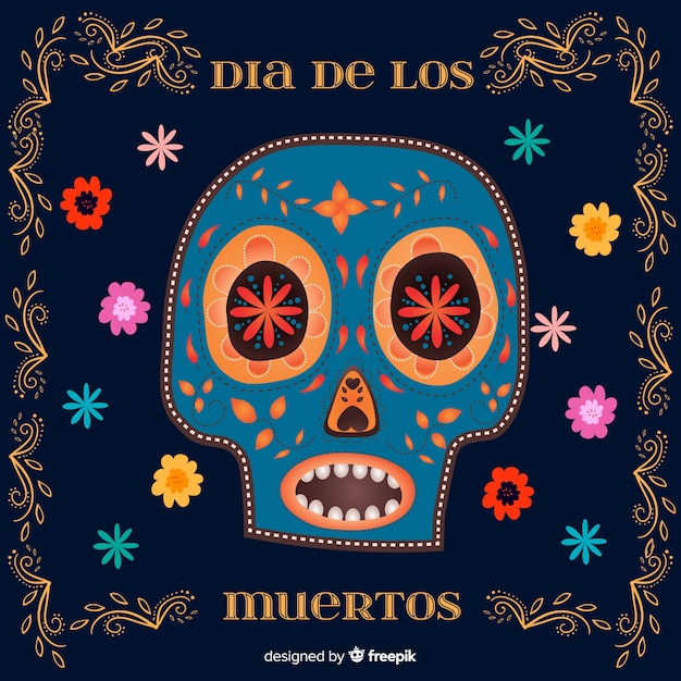 Dia de muertos background