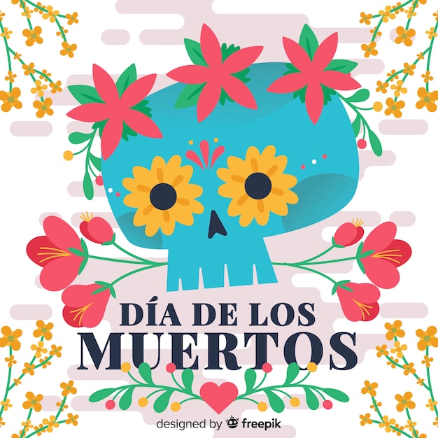 Sfondo dia de muertos