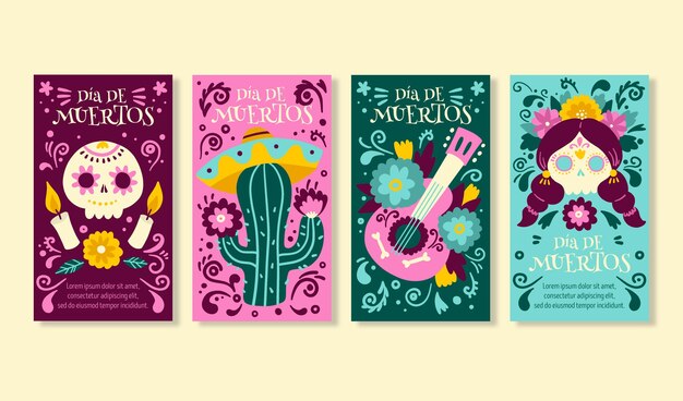 Díade muertos Instagramストーリーコレクション