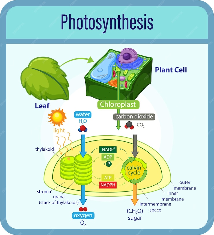 Kloroplas dan reaksi fotosintesis 