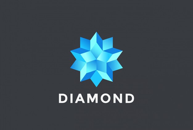 Diamond Blue Star Logo.