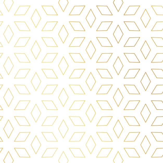 Diamond shape golden pattern vector background – Free Vector Download