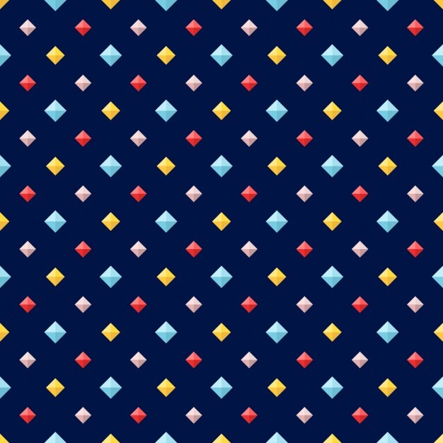 Free vector diamonds pattern design