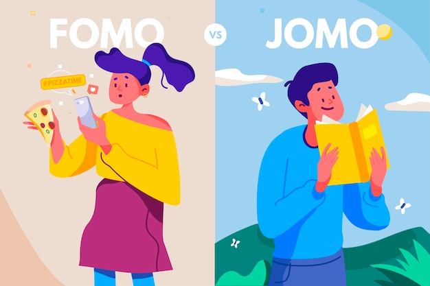 The difference between fomo and jomo