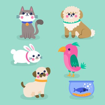 ペットのイラストで遊ぶ人 無料のベクター ペットのイラストで遊ぶ人 無料のベクター
