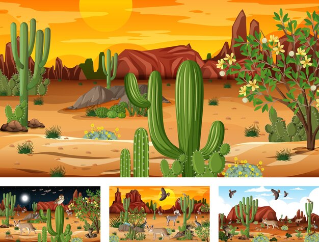 Img Freepik Com Free Vector Different Scenes Wi