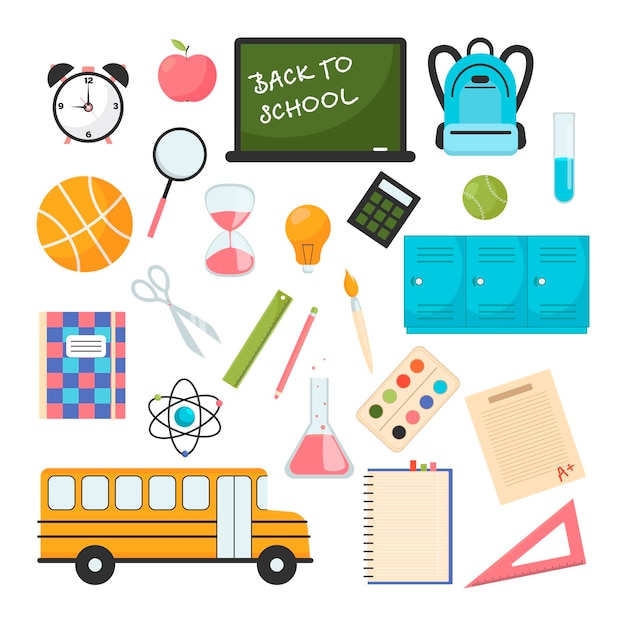 Back School Supplies College Images - Free Download on Freepik