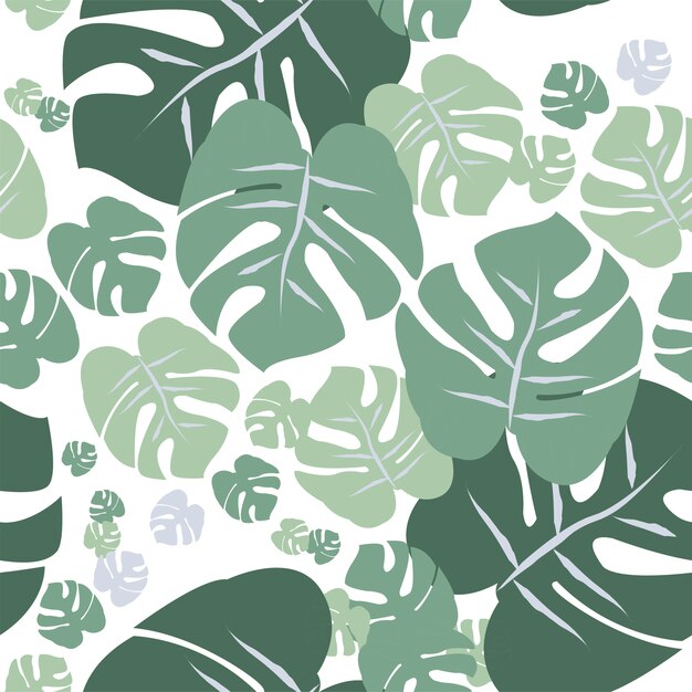 Different style leaves vector