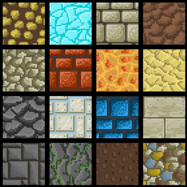 Different wall textures