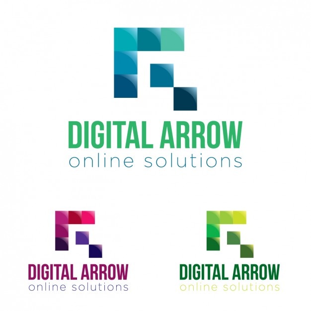 Digital arrow logo