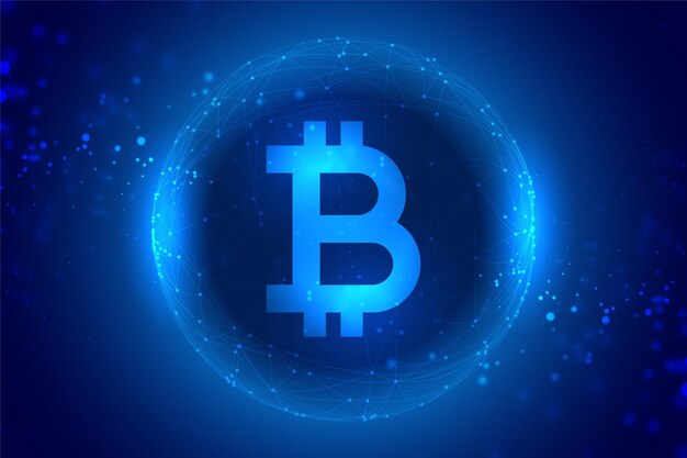 디지털 bitcoin 통화 개념 기술 배경